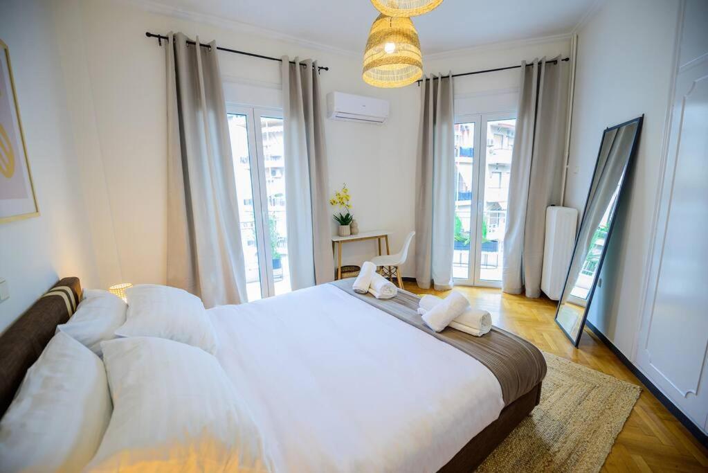 Boho Luxury 2 Bedroom Apartment, Acropolis Museum View Athènes Extérieur photo
